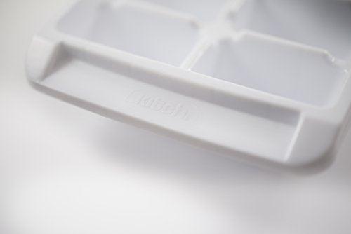 Eco-Friendly Kitch user-friendly Release White Ice Cube Tray, 16 Cube for Daily Use