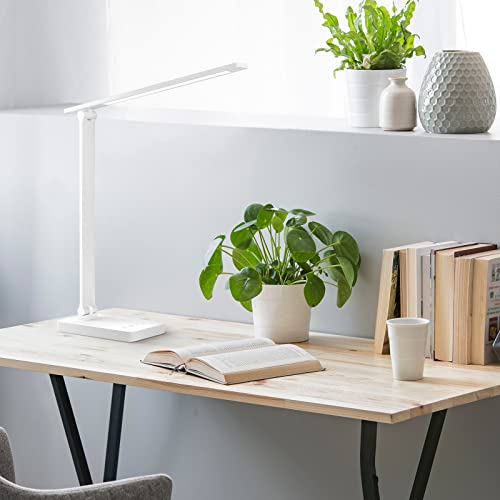 Eco-Friendly Lepro LED Desk Lamp, Metal Desk Light 9.5W 800lm, Forbes for Daily Use