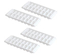 Eco-Friendly Kitch user-friendly Release White Ice Cube Tray, 16 Cube for Daily Use