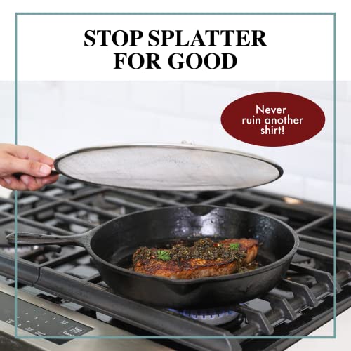 high-quality Splatter Screen for Frying Pan - 13 Inch Stainless Kit